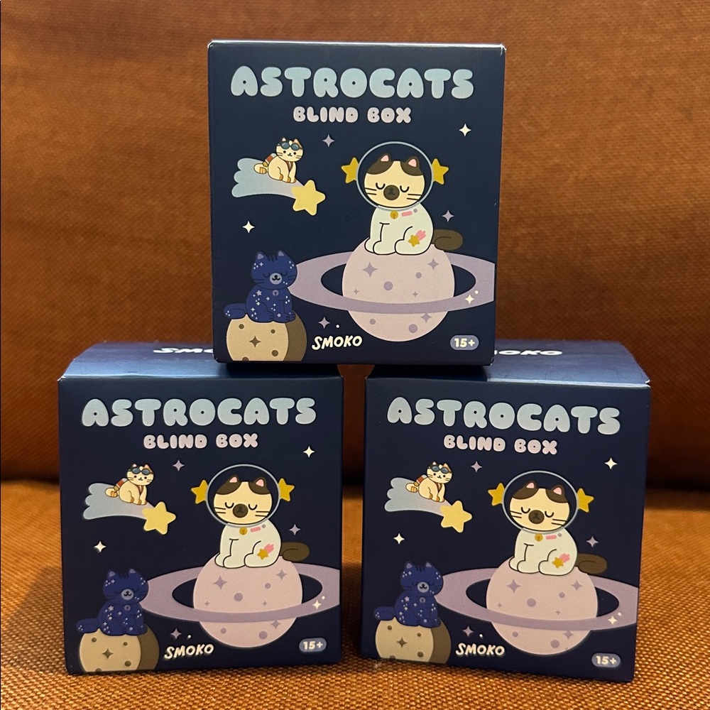 Smoko Astro Cats Blind Box Figure